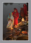 Praying Ladies in Chhath Parba
